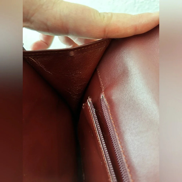 Cartier Must De Cartier Leather Clutch Bag - Picture 6 of 11